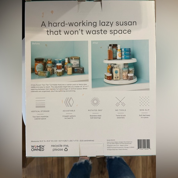 Two-Tier Turntable - Picture 2 of 4